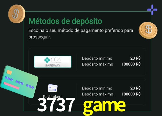 O cassino 3737 game oferece uma grande variedade de métodos de pagamento